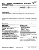 Form 597-I - Nonresident Withholding Installment Sale Agreement Form Printable pdf