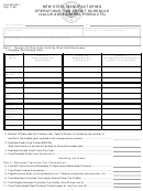 Form Wv-sp-1 - New Steel Manufacturing Operation Tax Credit Schedule Template