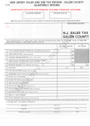 Form St-450 - Sales And Use Tax Return Form