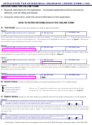 Form L-169 - Application For An Individual Insurance License - Arizona Department Of Insurance