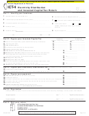 Fillable Form Ict-4 - Electricity Distribution And Invested Capital Tax Return - Illinois Printable pdf