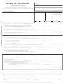 2009 Income Tax Return Form - Village Of Loudonville Printable pdf