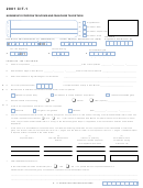 Form Cit-1 - New Mexico Corporate Income And Franchise Tax Return - 2001