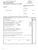 Employer Quarterly Unemployment Insurance Tax Report Form - 2000