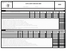 Schedule D Individual - Capital Assets Gains And Losses Form - 2005 Printable pdf