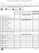 Dbpr Form Ab&t 4000a-100-2 - Monthly Report Summary - Beverage Excise Tax - Department Of Business And Professional Regulation - Florida
