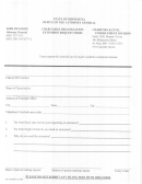 Extension Request Form January 2009