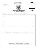 Form Ss984 - Transmittal Information For All Business Filings - State Of Louisiana Secretary Of State