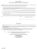 Form 08-457 - Application For Amended Certificate Of Registration - State Of Alaska