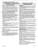 Schedule Z - Instructions - Illinois Departament Of Revenue