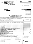Form Ifta-100 - Ifta Quartely Fuel Tax Return