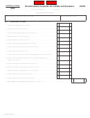 Fillable Form 300 - Nonrefundable Corporate Tax Credits And Recapture Form - Arizona Printable pdf