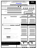 Earned Income Tax Resident Final Return Form - Upper Dublin Township - Pennsylvanya - 2006