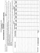 Form 66210 - Wage Information In Support Of A Claim For Refund - Ohio Departamet Of Job And Family Services
