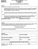 Form Jfs 00501 - Employer's Representative Authorization - Ohio Departament Of Job And Family Services