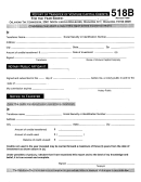 Form 518b - Report Form For Transfer Of Venture Capital Credits
