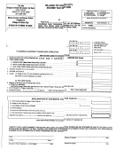 Income Tax Return Form - Village Of Union City Printable pdf