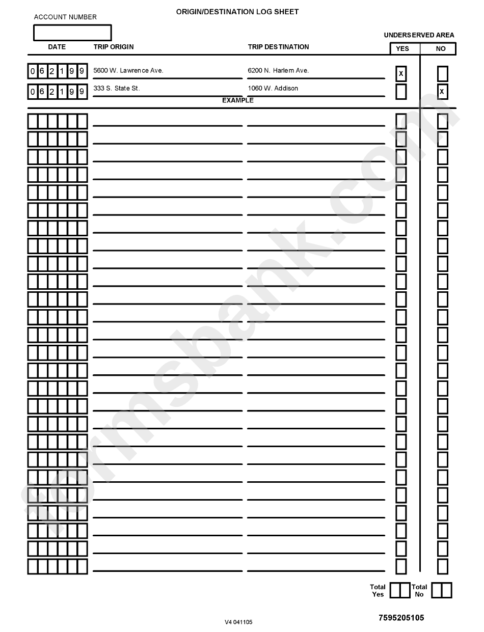 Form 7595us - Ground Transportation Tax - City Of Chicago Department Of Revenue