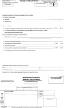 Form Jfs 66112a - Change In Status/address Form