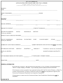Application Form For Sales And Use Tax License - City Of Greeley, Finance Department, Colorado