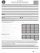 Form Sft-9 - Special Fuels Refund Application