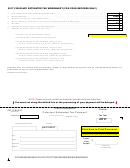 Form Ar1002es - Fiduciary Estimated Tax Payment - 2017
