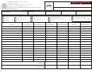 Fillable Form 4785 - Schedule Of Terminal Operator Inventories Printable pdf