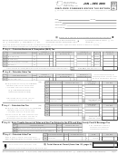 Simplified Combined Excise Tax Return Form - Washington Department Of Revenue - 2000