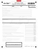 Fillable Form It 1041 - Fiduciary Income Tax Return - 2016 Printable pdf