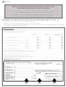 Form 01-790-1, 01-790-2 - Worksheet For Completing The Sales And Use Tax Return Forms 01-114 & 01-115