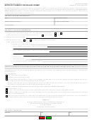 Form Boe-65 - Notice Of Closeout For Seller's Permit