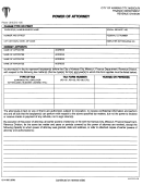 Power Of Attorney Form Missouri Printable pdf