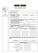 Form Crf-008 - Tobacco License Application