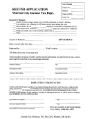 Refund Application Form