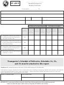Indiana Revenue Form Sf-401x - Amended Transporter's Monthly Tax Return - Indiana Department Of Revenue