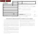 Form Mo W-3 - Transmittal Of Wage And Tax Statements - Missouri Dept. Of Revenue