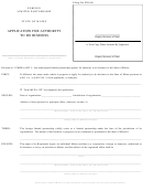 Form Mlpa-12 - Application For Authority To Do Business - Secretary Of State Of Maine