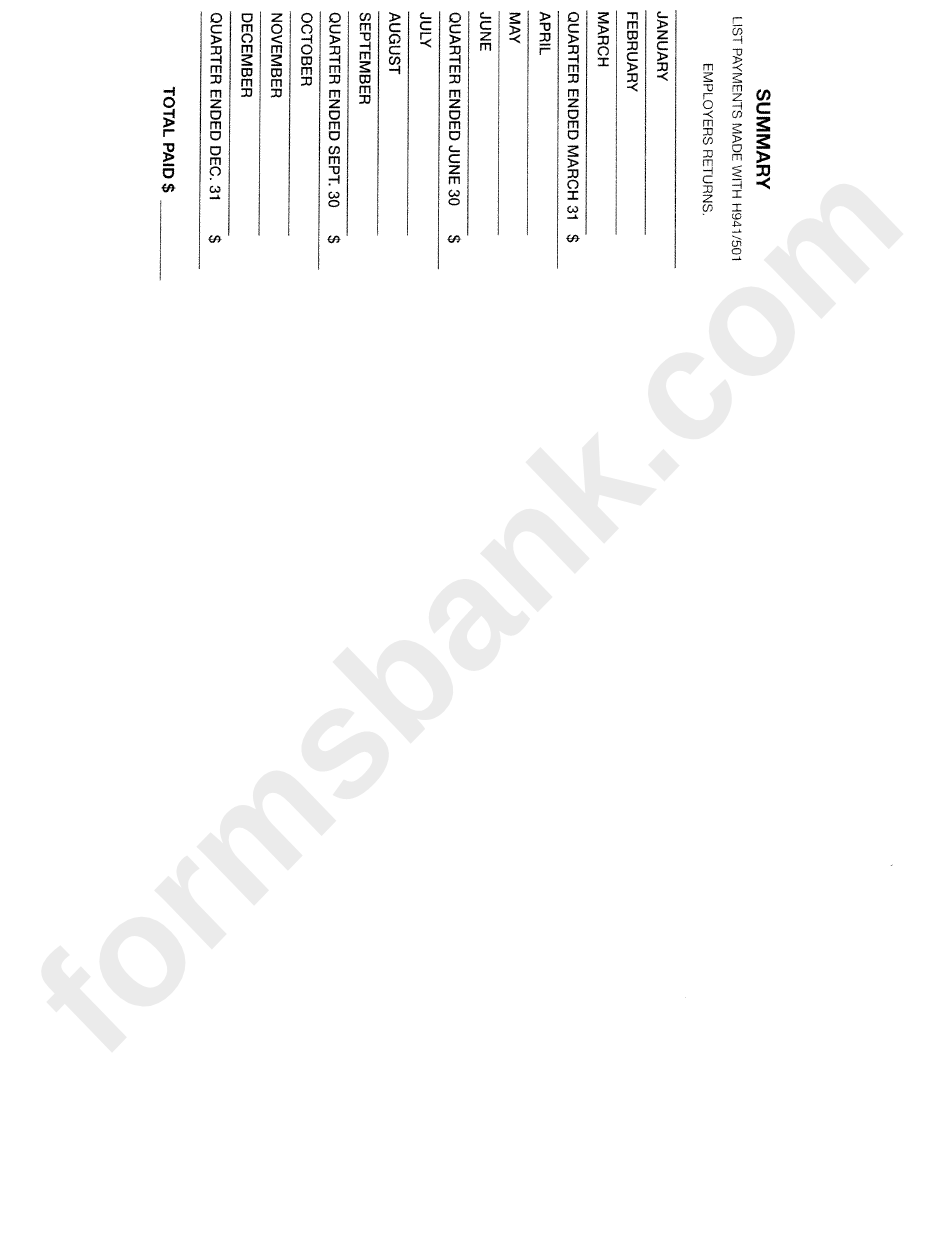 Form Hw-3 - Income Tax Withheld