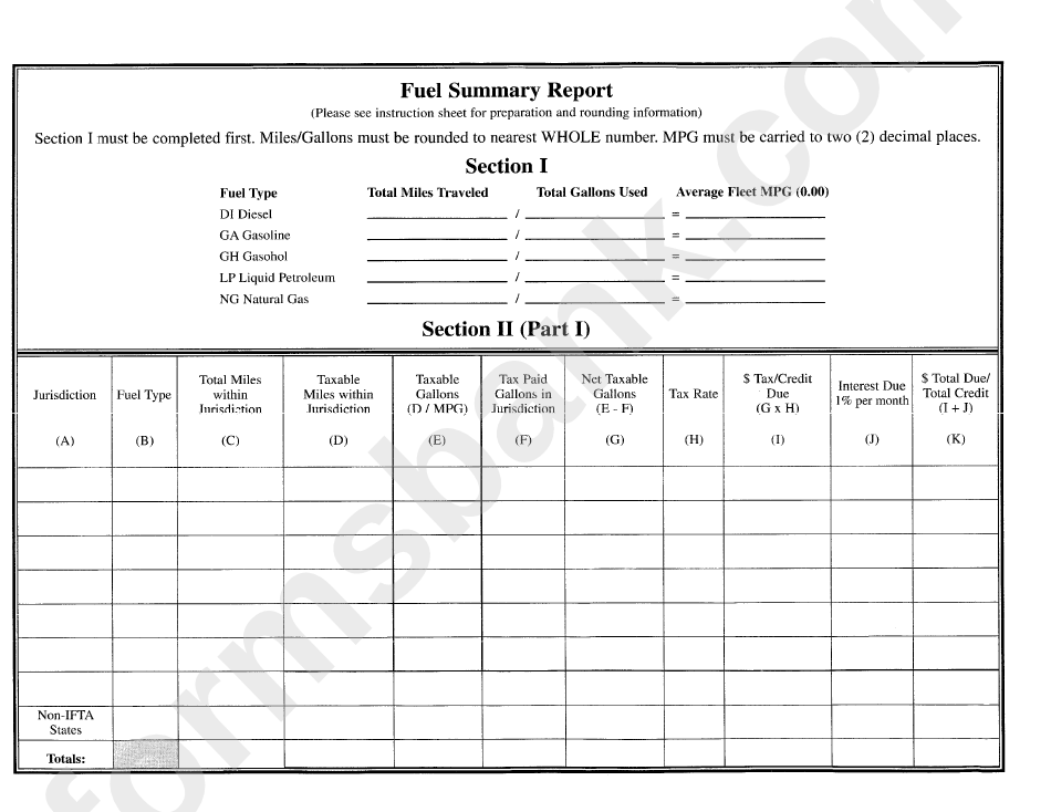 Form Wv/ifta - 13 - International Fuel Tax Agreement (Ifta) Quarterly Report Form