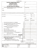 Earned Income Tax Return Form October 2004