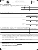 Form Sc2848 - Power Of Attorney And Declaration Of Representative - 2011