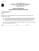 Form Tx-68b - Notice Of Election Of Reimbursement / Contribution Method