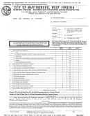 Quarterly Return - Business And Occupation (gross Receipts) Tax Form