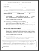 Participation Form For The Flexible Benefits Plan