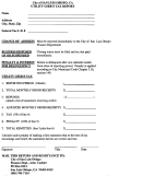 Utility User's Tax Report Form