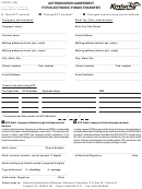 Form 10a070 - Authorization Agreement For Electronic Funds Transfer - 2008