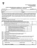 Form Rd-109nra - Instructions For Filing Earnings Tax - Wage Earner Return Nonresident Proffesional Athletes