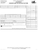 Form 400-f-2 - Quarterly Business And Occupation Tax Form