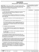 Form 8387 - Employee Benefit Plan Required Distributions 0norksheet Number 9 - Determination Of Qualification) Form