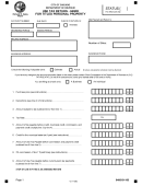 Form 8400r - Use Tax Return For Titled Personal Property Form